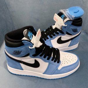 Nike Air Jordan 1 Retro High OG University Blue Exclusive Women's Shoes